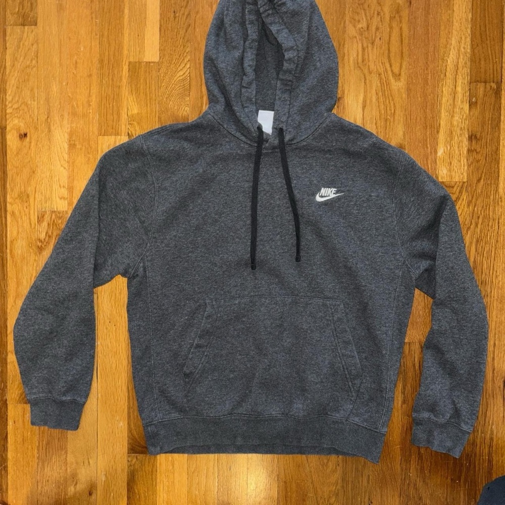 Nike Men's Charcoal Hoodie